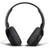 Sleek black Skullcandy Riff 2 Wireless Headphones with 34 hours playback, Bluetooth 5.2, and foldable design for on-the-go listening.