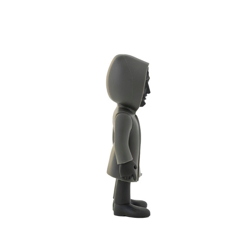 Collectible figurine depicting the Front Man from *Squid Game*, showcasing intricate details and authority.