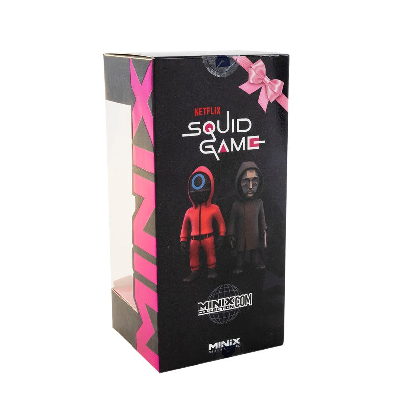 Collectible MINIX Squid Game Front Man figurine, detailed representation of the series' enigmatic leader.