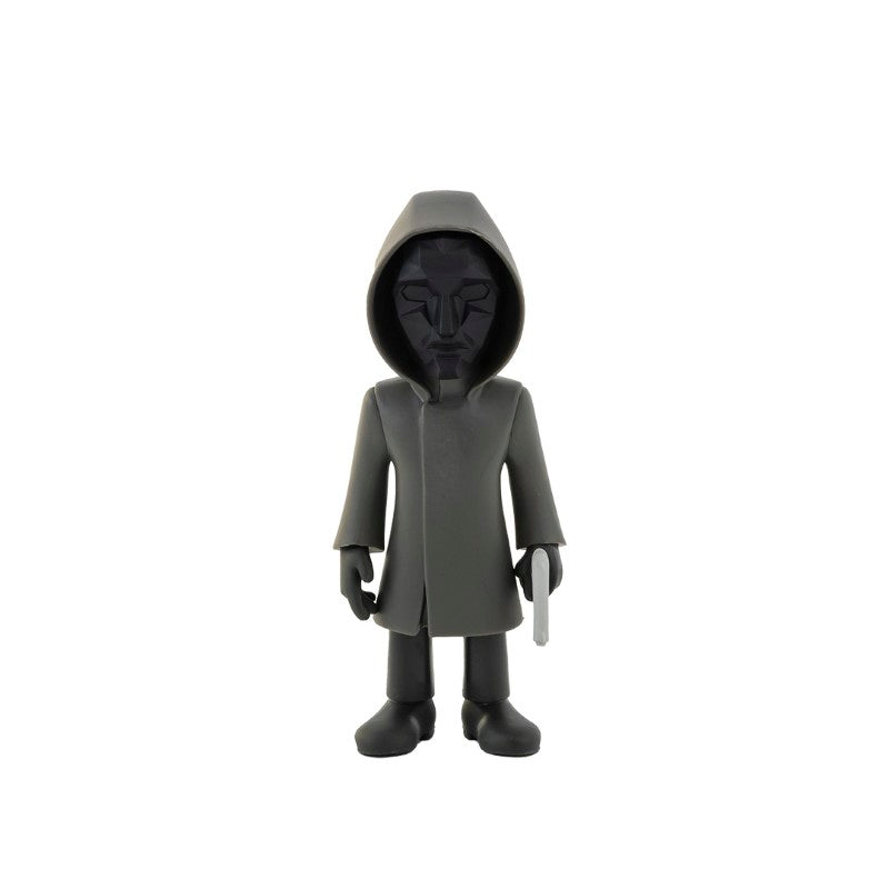 Collectible MINIX Squid Game Front Man figurine showcasing intricate details of the iconic masked leader from the series.