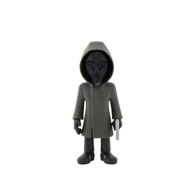 Collectible MINIX Squid Game Front Man figurine showcasing intricate details of the iconic masked leader from the series.