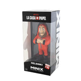 Collectible MINIX figurine of Helsinki from Money Heist, showcasing intricate details and high-quality craftsmanship.