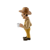 Detailed collectible figurine of Chief Jim Hopper from Stranger Things, showcasing artistic likeness and character essence.