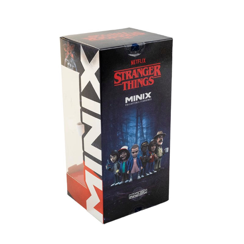 Collectible MINIX figurine of Chief Jim Hopper from Stranger Things, showcasing detailed likeness to David Harbour.