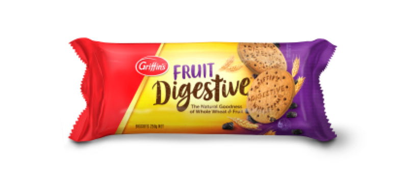 Biscuit Digestive Fruit - Griffin's - 250G
