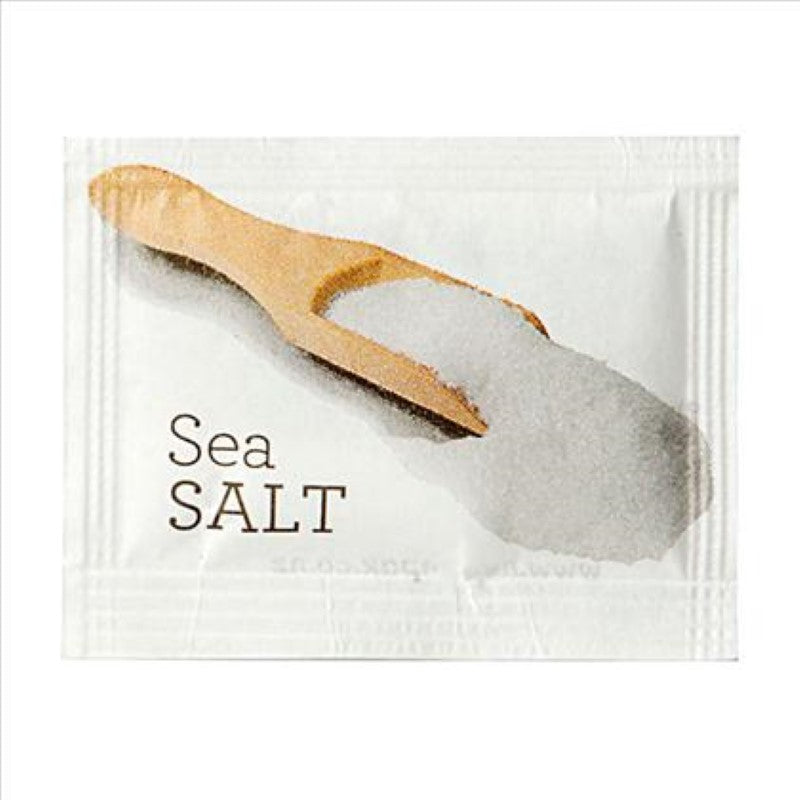 Natural NZ sea salt in 1.5g sachets by Healthpak, perfect for enhancing your dishes with a touch of coastal flavor.