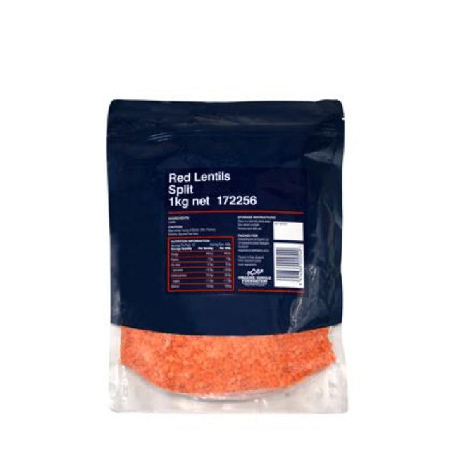 Smart Choice Red Split Lentils in a 1KG package, ideal for soups, curries, and salads, packed with protein and fiber.