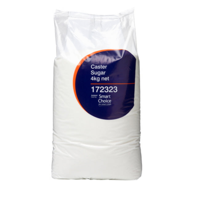 Premium 4KG caster sugar for baking, dissolves easily for smooth textures in cakes, meringues, and desserts. Made in New Zealand.