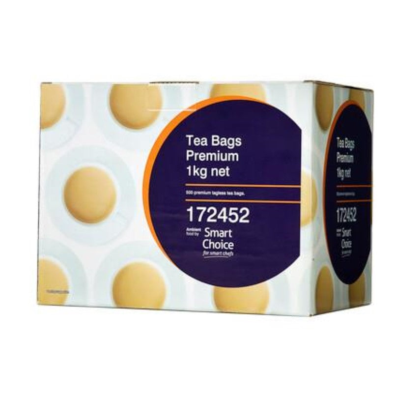 Tea Bag Premium Tagless - Smart Choice - 500PC