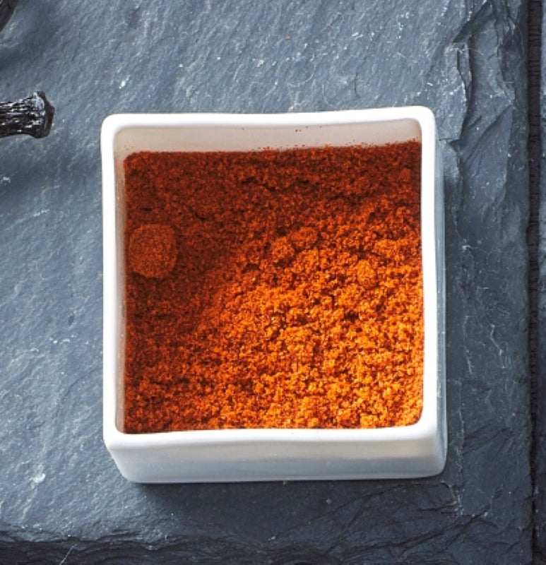 Vibrant 500g Chilli Powder Hot, made from ground Capsicum annum, perfect for adding intense flavor and heat to meals.