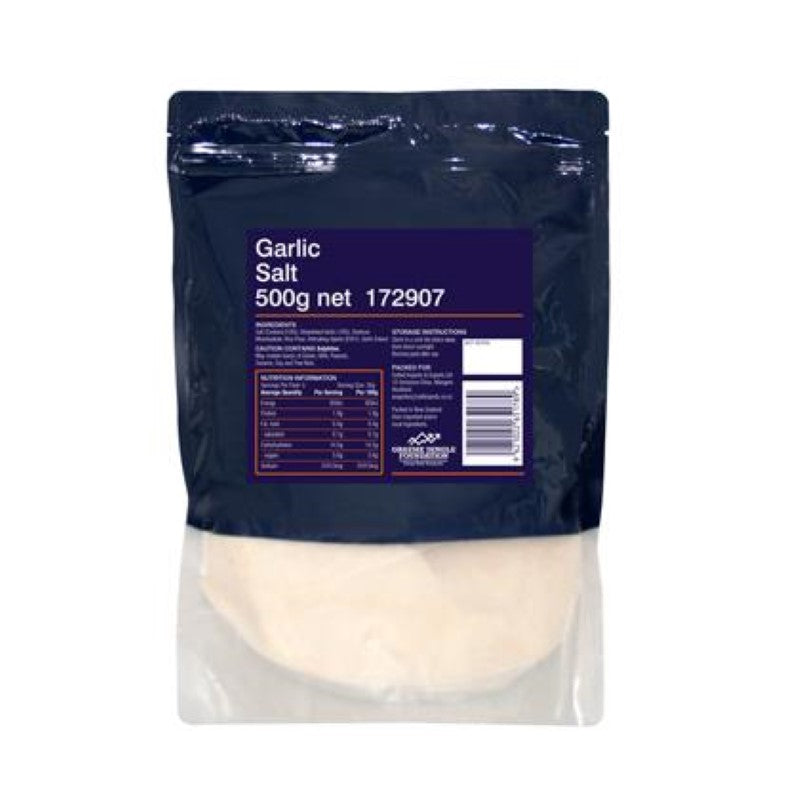 Aromatic blend of salt and garlic, perfect seasoning for meats and stir-fries, 500g pack from Smart Choice.