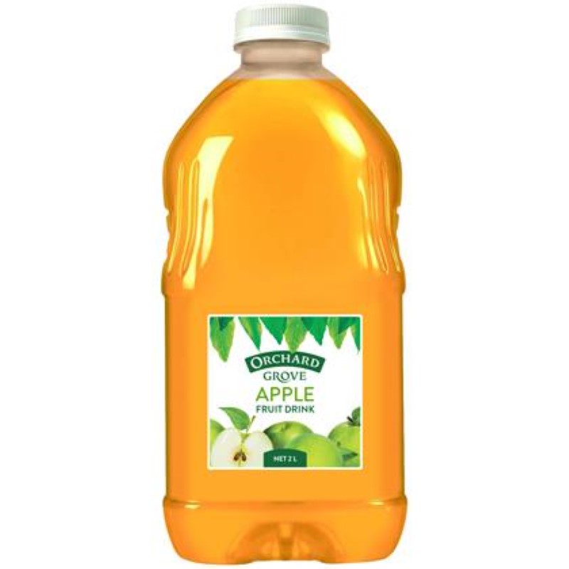 Juice Apple Fruit Drink - Orchard Grove - 2L