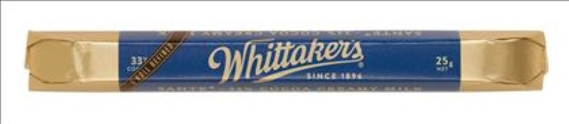 Chocolate Bar Sante Milk Wrapped - Whittaker's - 48PC