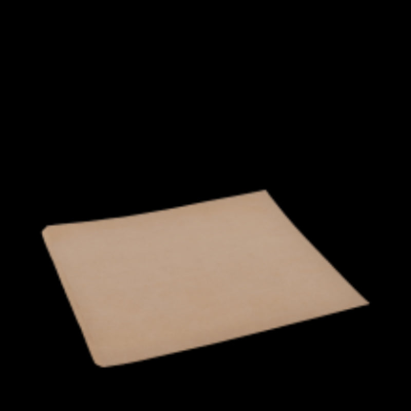 Brown flat paper bags #3 (175x212mm) by Detpak, eco-friendly, bulk pack of 500, ideal for retail and cafes.