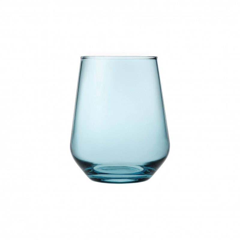 Pasabahce Allegra Stemless Old Fashioned Blue 425ml - Set 6