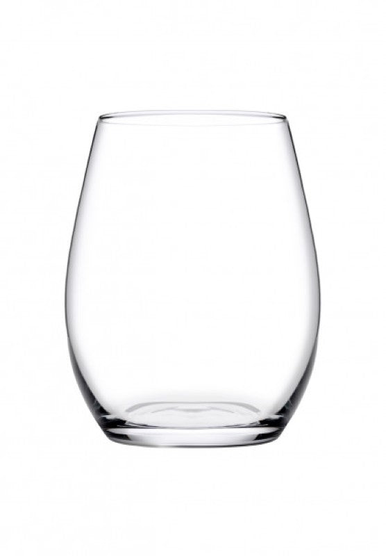 Pasabahce Amber Stemless Wine Glass 350ml Set 6
