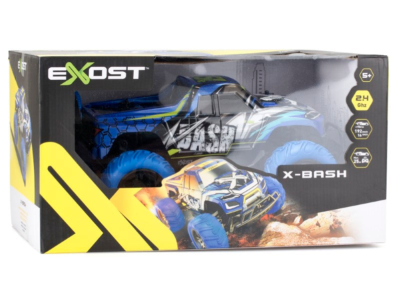 Remote control car SILVERLIT EXOST X-BASH (CROSS) designed for all terrains with durable body and powerful motor.