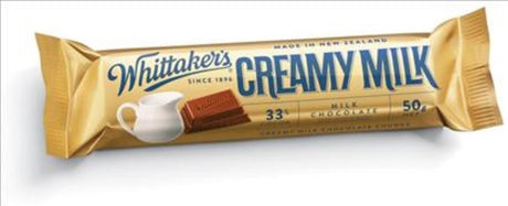 Creamy milk chocolate chunks from Whittaker's, 36PC pack of 50g chunks, perfect for snacking and desserts.