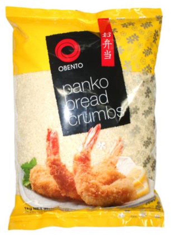 Obento 1KG Panko Breadcrumbs from Korea, perfect for crispy coatings and enhancing fried or baked dishes.