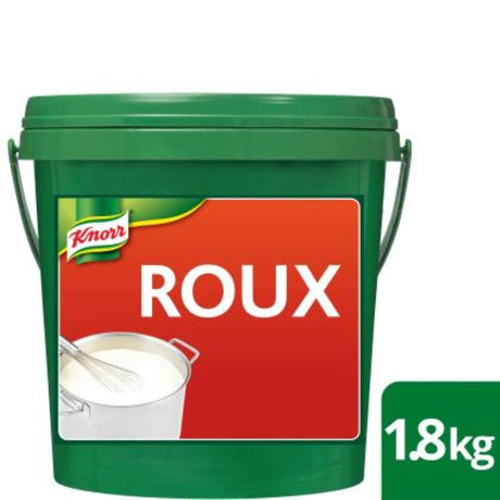 Knorr Roux 1.8KG bag, ideal for making creamy sauces and thickening soups, perfect for chefs and home cooks.