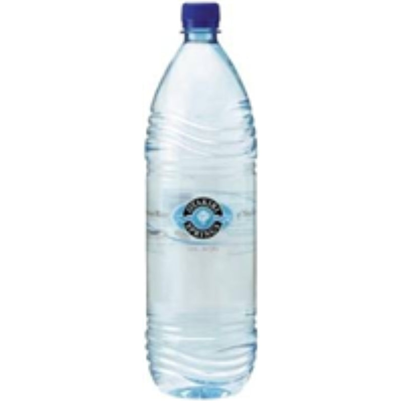 Otakiri 1.5L PET water bottles, 12-pack, featuring eco-friendly design and pure artesian water from New Zealand.