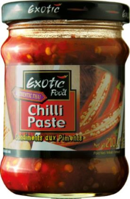 Sambal Olek Chilli Paste by Exotic Foods, 210G, offers authentic Southeast Asian flavor with premium chili heat.