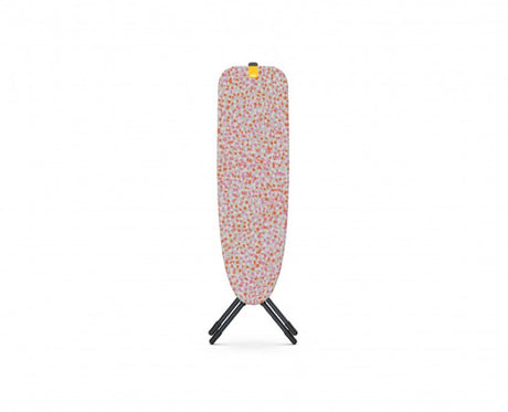 Joseph Joseph Glide Compact Ironing Board with easy storage, adjustable height, and removable silicone mat for efficient ironing.