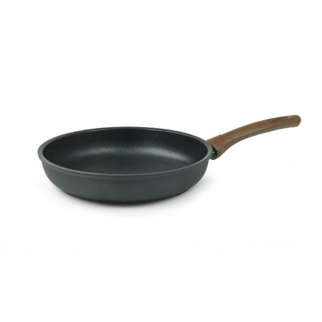 Flonal 28cm Eco-Friendly Frypan with non-stick coating, made from recycled aluminum, perfect for sustainable cooking.