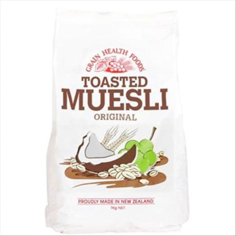 Muesli Toasted - Grain Health Foods - 1KG