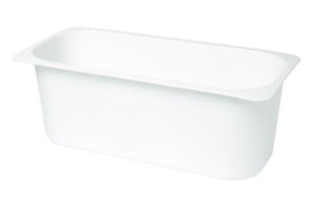 White 5-litre food storage containers by Huhtamaki, pack of 25, ideal for dry storage.
