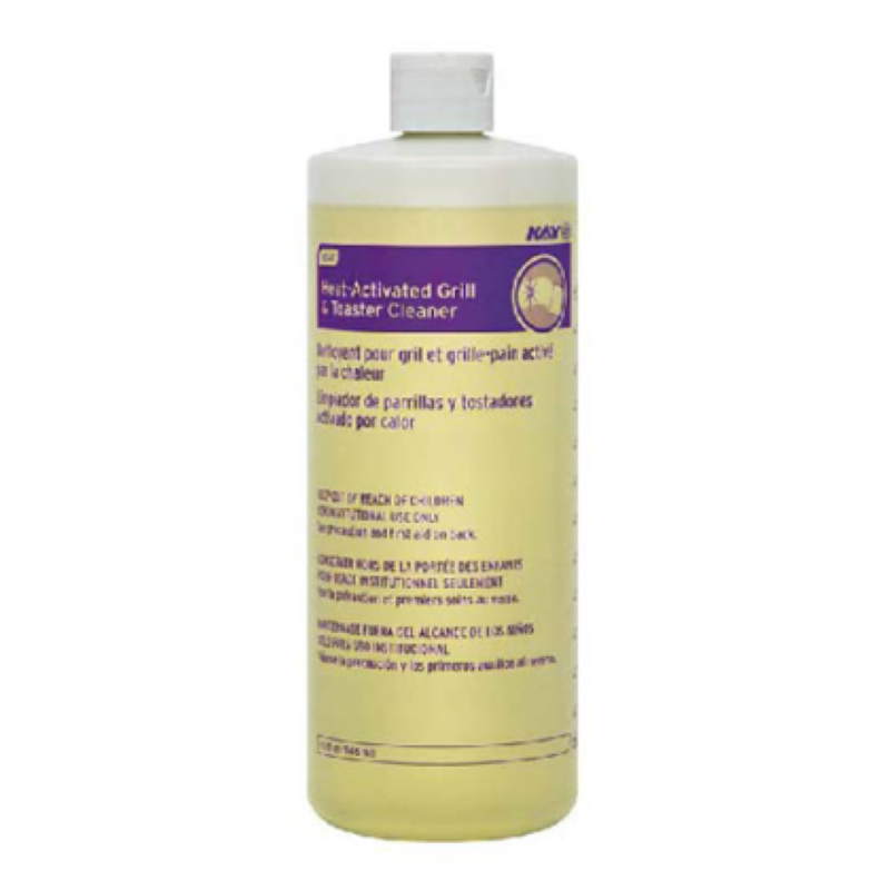 946ML heat-activated cleaner by Kay Chemicals, designed to remove grease and grime from grills and toasters.