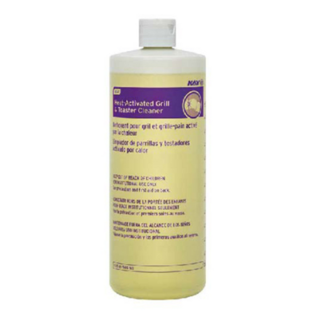 946ML heat-activated cleaner by Kay Chemicals, designed to remove grease and grime from grills and toasters.