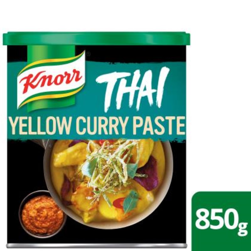 Paste Curry Thai Yellow - Knorr - 850G