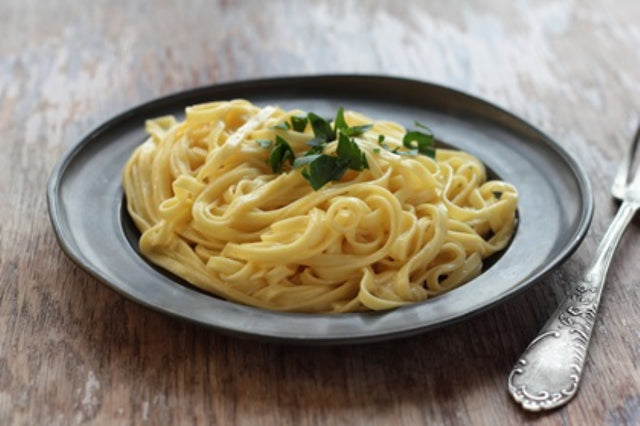 5KG pack of ARCO Fettuccine Pasta, made from high-quality durum wheat, perfect for authentic Italian dishes.