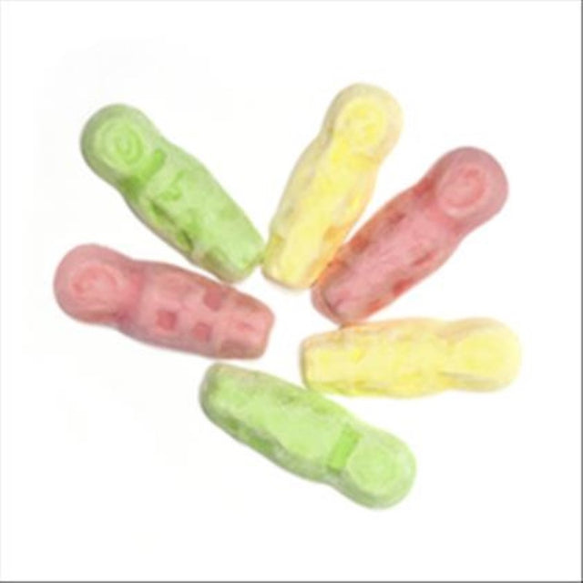 Vibrant 1KG pack of Lollies Emos - Rainbow, chewy, fruity candy delights from New Zealand, perfect for sharing and parties.