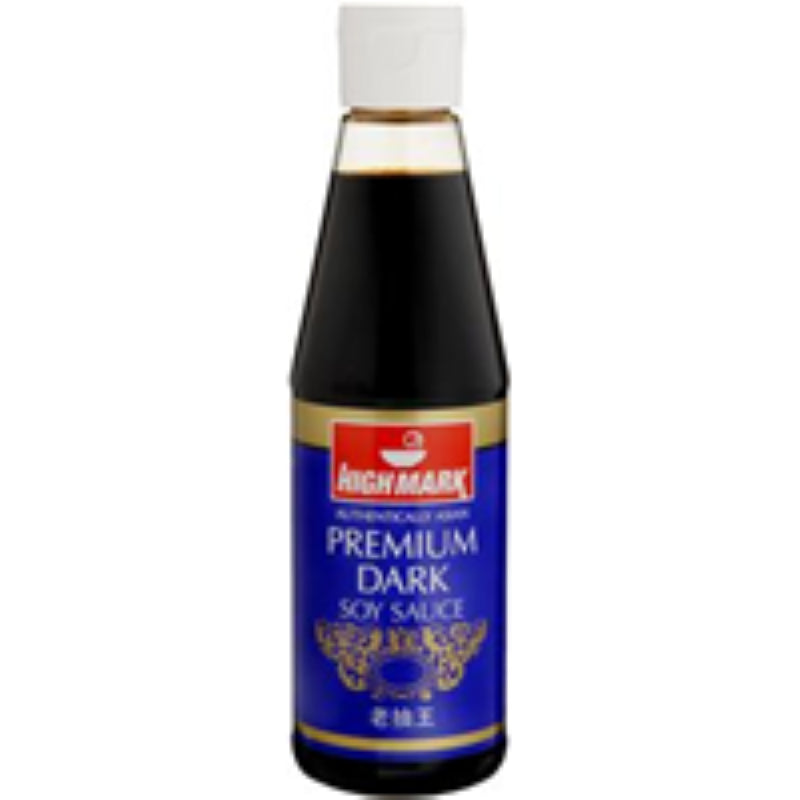 Premium High Mark Dark Soy Sauce in a 300ML bottle, perfect for enhancing Asian dishes with rich, savory flavors.