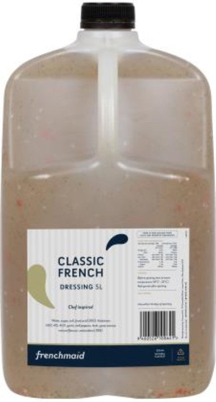 Exquisite 5L Dressing French Classic by Frenchmaid, perfect for salads, marinades, and versatile culinary creations.