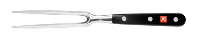 Classic 16cm straight meat fork by Kamati, crafted for durability, precision, and comfort in handling meats.