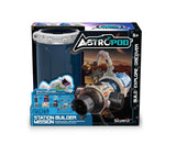 Astropod kit featuring space missions with building, crystal growing, and alien discovery adventures.