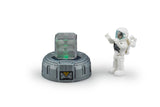 Astropod kit with assorted missions for exploring Europa, including station building, crystal growing, and moon rock discovery.