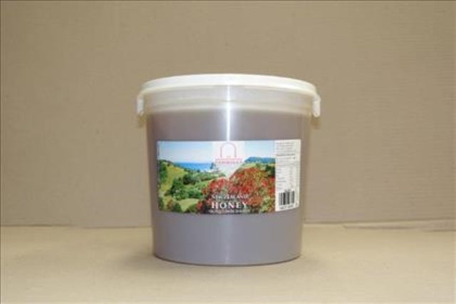 Premium 4KG Cammells honey from New Zealand, ideal for culinary use and natural sweetening.