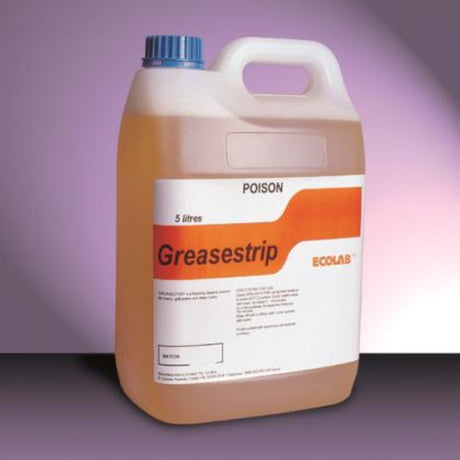 Powerful 5L Ecolab degreaser for ovens and grills, ensuring effective grease removal and a spotless kitchen.