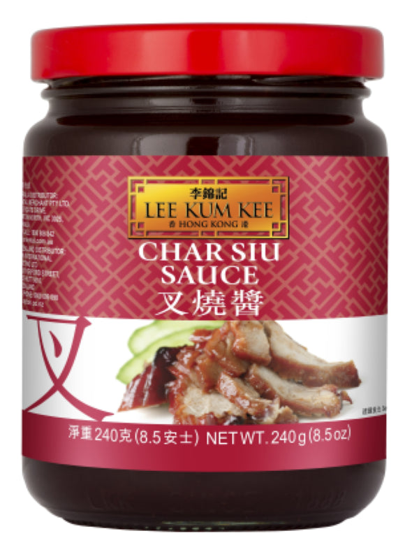 Lee Kum Kee Char Siu BBQ Sauce 240g, a sweet and savory marinade for grilling with authentic Chinese flavors.