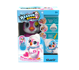 Interactive Rescue Penguin Kit by Silverlit, featuring unboxing surprises, color-changing heart, and nurturing play essentials.