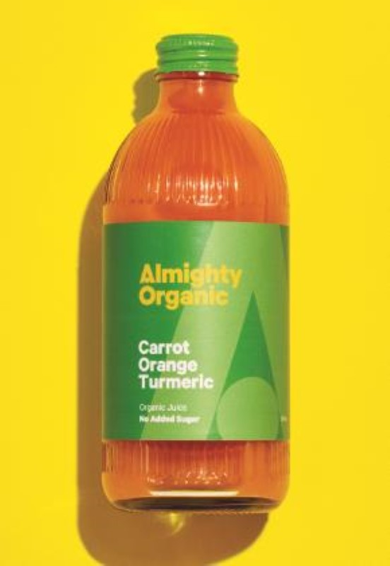 Drink Carrot Orange Turmeric organic - Almighty - 12X300ML