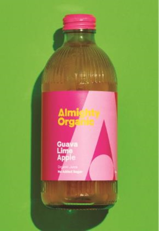 Drink Guava Lime Apple Organic - Almighty - 12X300ML