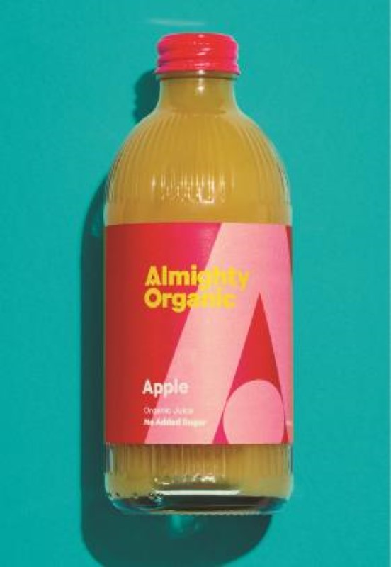 Refreshing organic apple juice from New Zealand in convenient 300ml bottles, perfect for any time of day.