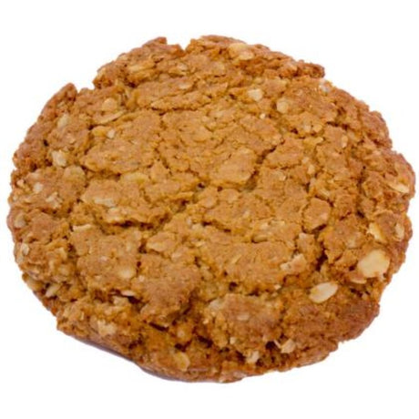 Molly Woppy's Anzac biscuit, 63g, handcrafted from oats and golden syrup, perfect for sharing or personal indulgence.