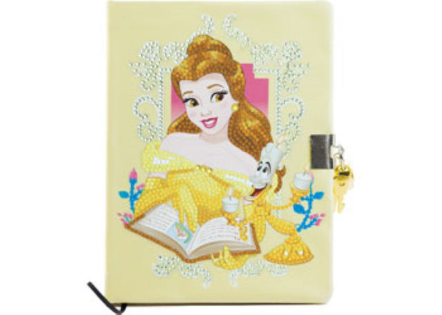 Enchanting diary for girls with whimsical fairy tale cover, lock and key for privacy, perfect for writing and artistic expression.