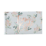 Elegant floral hen party photo album, holding 50 photos, perfect for capturing memories and decorating your home.